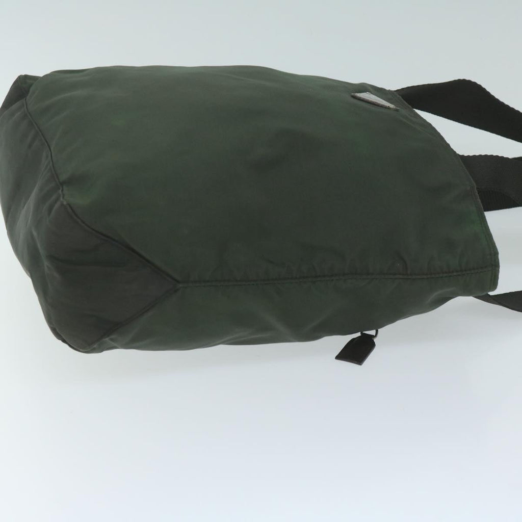 PRADA Tote Bag Nylon Khaki  64119
