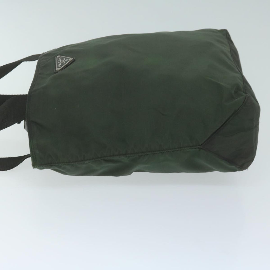 PRADA Tote Bag Nylon Khaki  64119