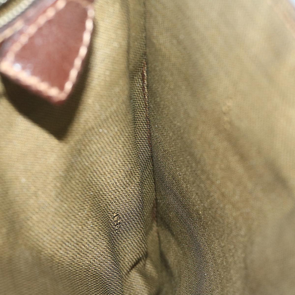 FENDI Zucca Canvas Hand Bag Black Brown64269