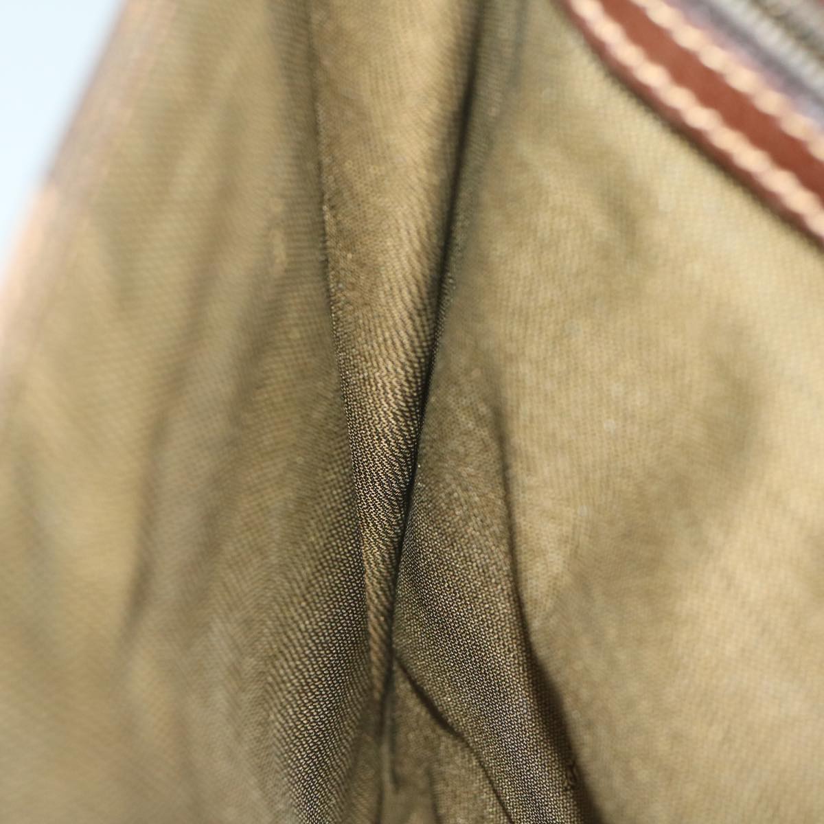 FENDI Zucca Canvas Hand Bag Black Brown64269