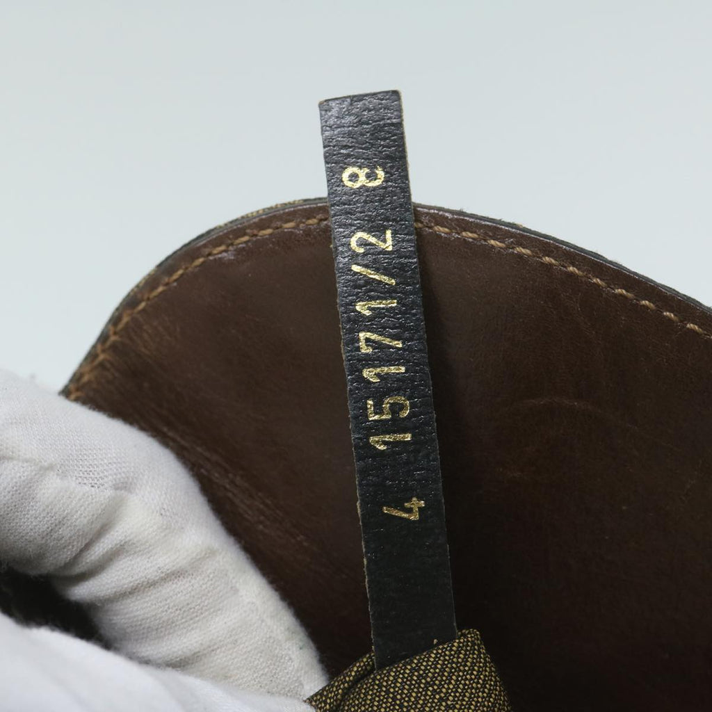 FENDI Zucca Canvas Hand Bag Black Brown64269