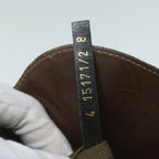 FENDI Zucca Canvas Hand Bag Black Brown64269