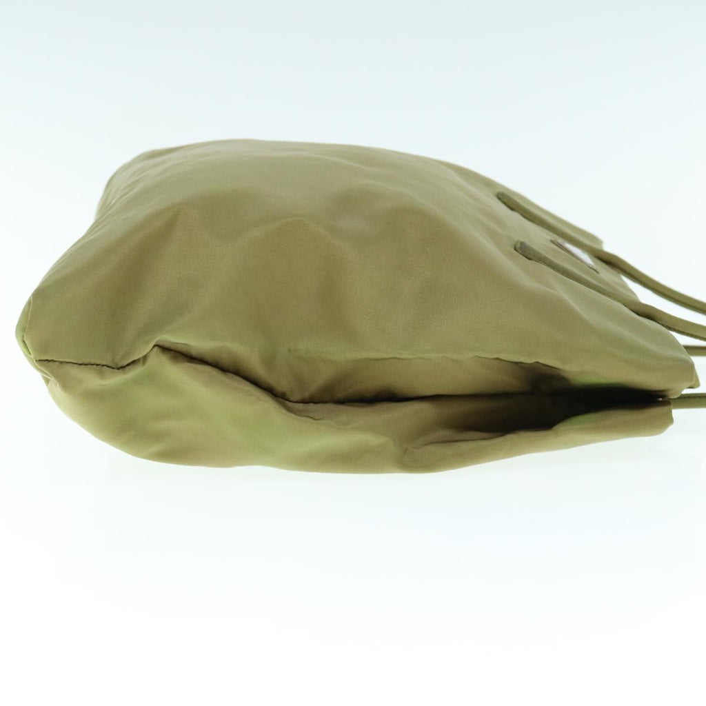 PRADA Tote Bag Nylon Khaki  64272