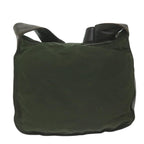 PRADA Shoulder Bag Nylon Khaki  64273