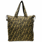Fendi Zucca  Nylon Handbag Tote Bag ()