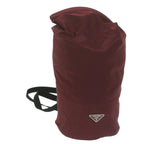 PRADA Shoulder Bag Nylon Bordeaux  64455