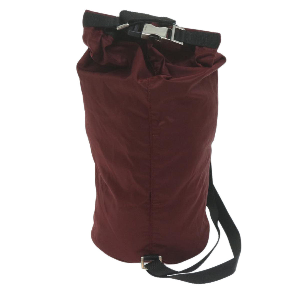 PRADA Shoulder Bag Nylon Bordeaux  64455