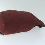 PRADA Shoulder Bag Nylon Bordeaux  64455
