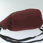 PRADA Shoulder Bag Nylon Bordeaux  64455