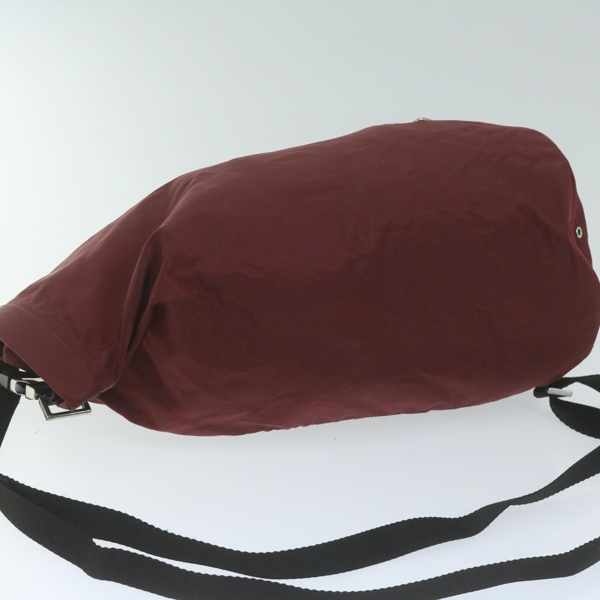 PRADA Shoulder Bag Nylon Bordeaux  64455