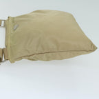 PRADA Shoulder Bag Nylon Beige  64456