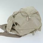 PRADA Backpack Nylon Ivory  64459