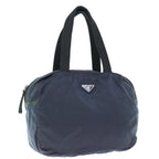 PRADA Hand Bag Nylon Navy  64462