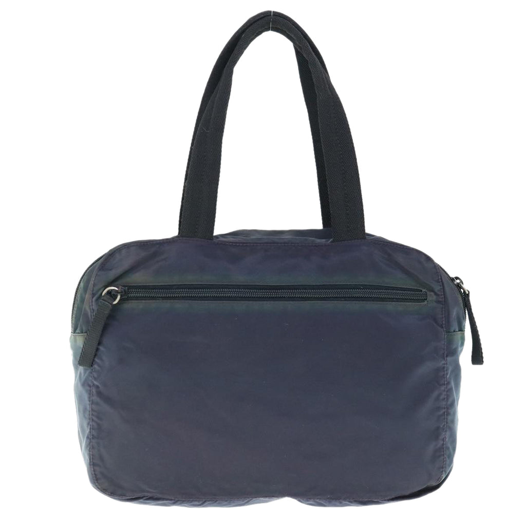 PRADA Hand Bag Nylon Navy  64462
