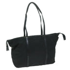 PRADA Tote Bag Nylon Black  64476