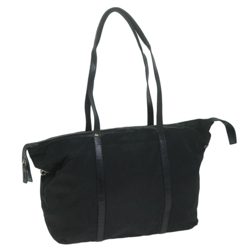 PRADA Tote Bag Nylon Black  64476