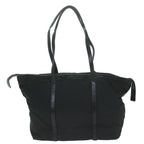 PRADA Tote Bag Nylon Black  64476