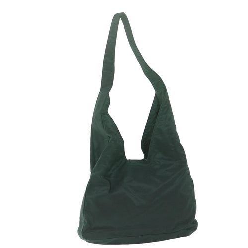 PRADA Shoulder Bag Nylon Green  64479