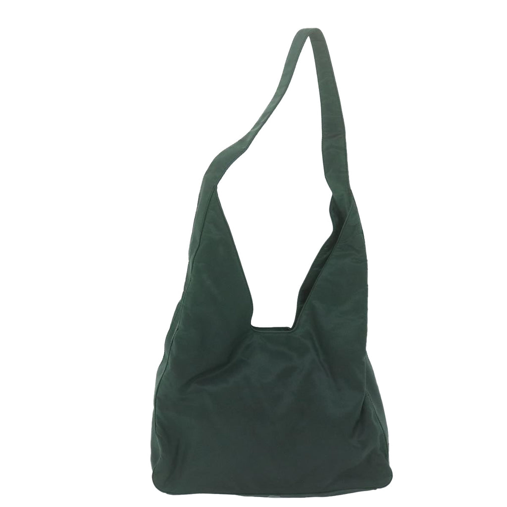 PRADA Shoulder Bag Nylon Green  64479