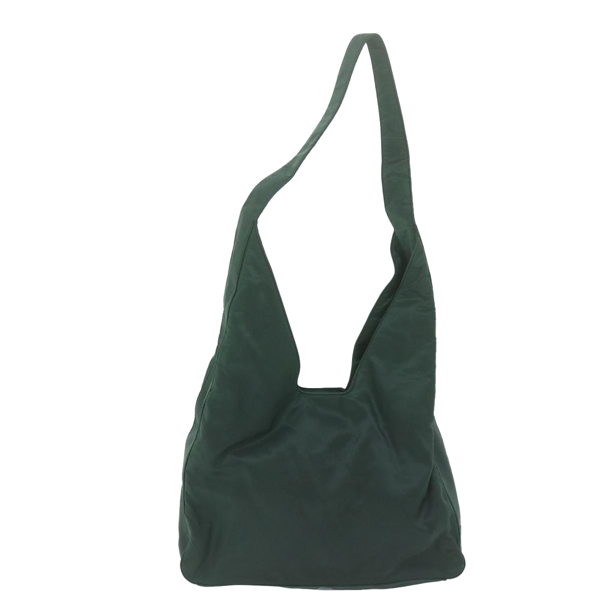 PRADA Shoulder Bag Nylon Green  64479