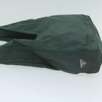 PRADA Shoulder Bag Nylon Green  64479