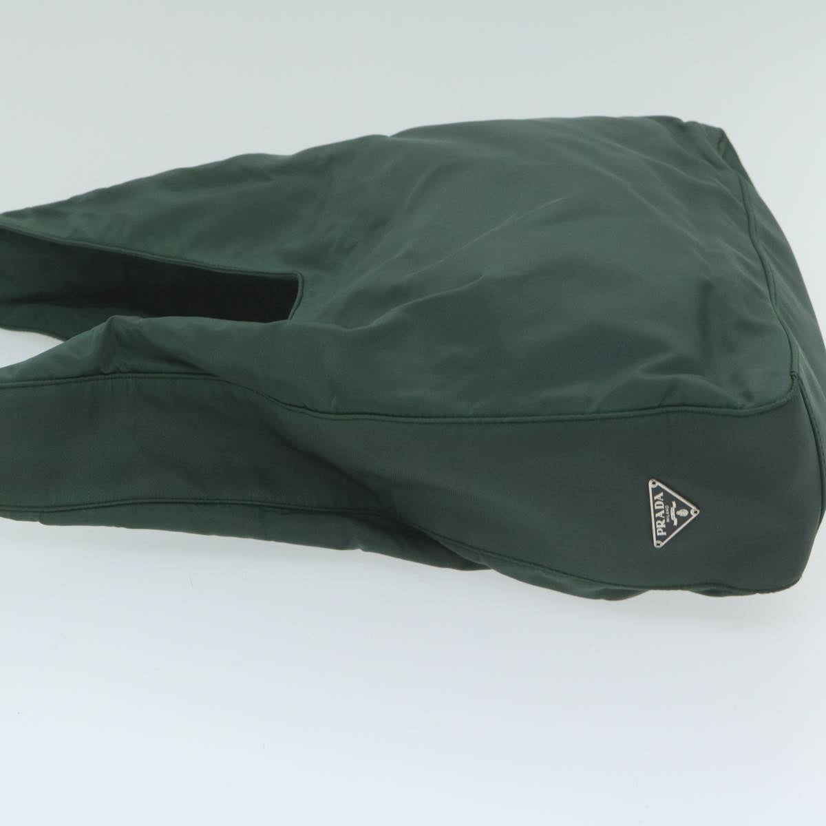 PRADA Shoulder Bag Nylon Green  64479
