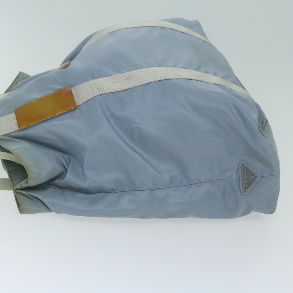 PRADA Tote Bag Nylon Light Blue  64480