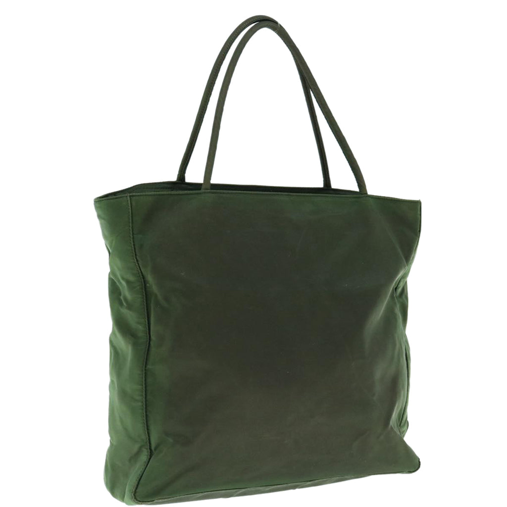 PRADA Tote Bag Nylon Khaki  64482