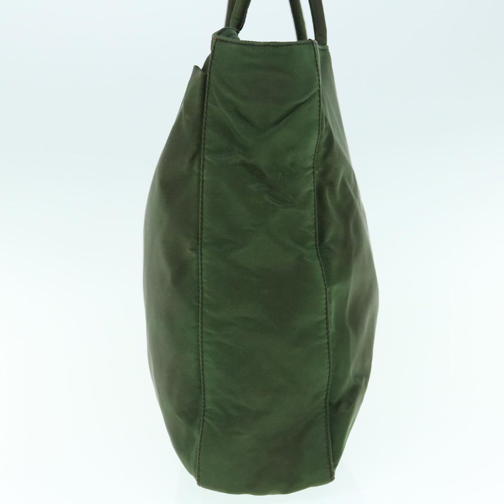 PRADA Tote Bag Nylon Khaki  64482