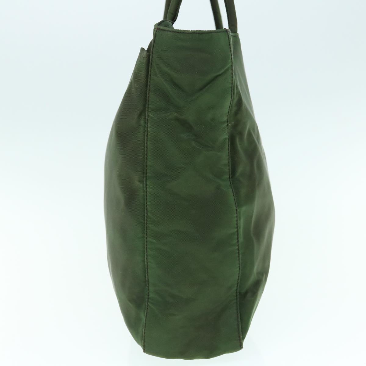PRADA Tote Bag Nylon Khaki  64482