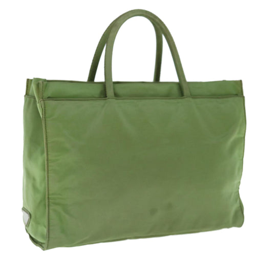 PRADA Tote Bag Nylon Khaki  64483