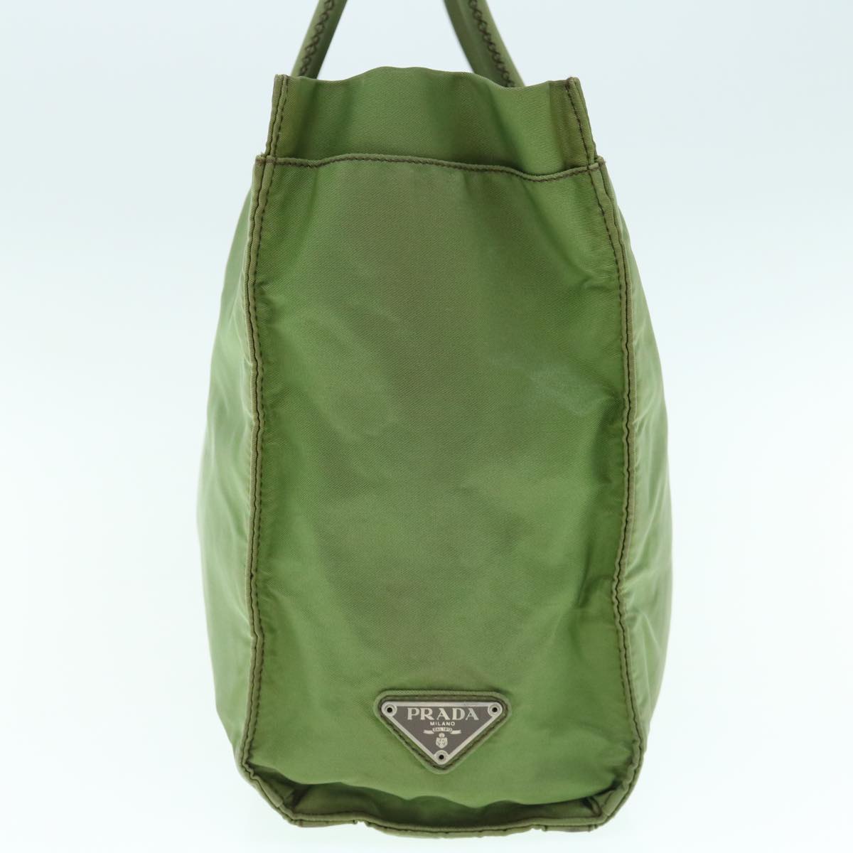 PRADA Tote Bag Nylon Khaki  64483