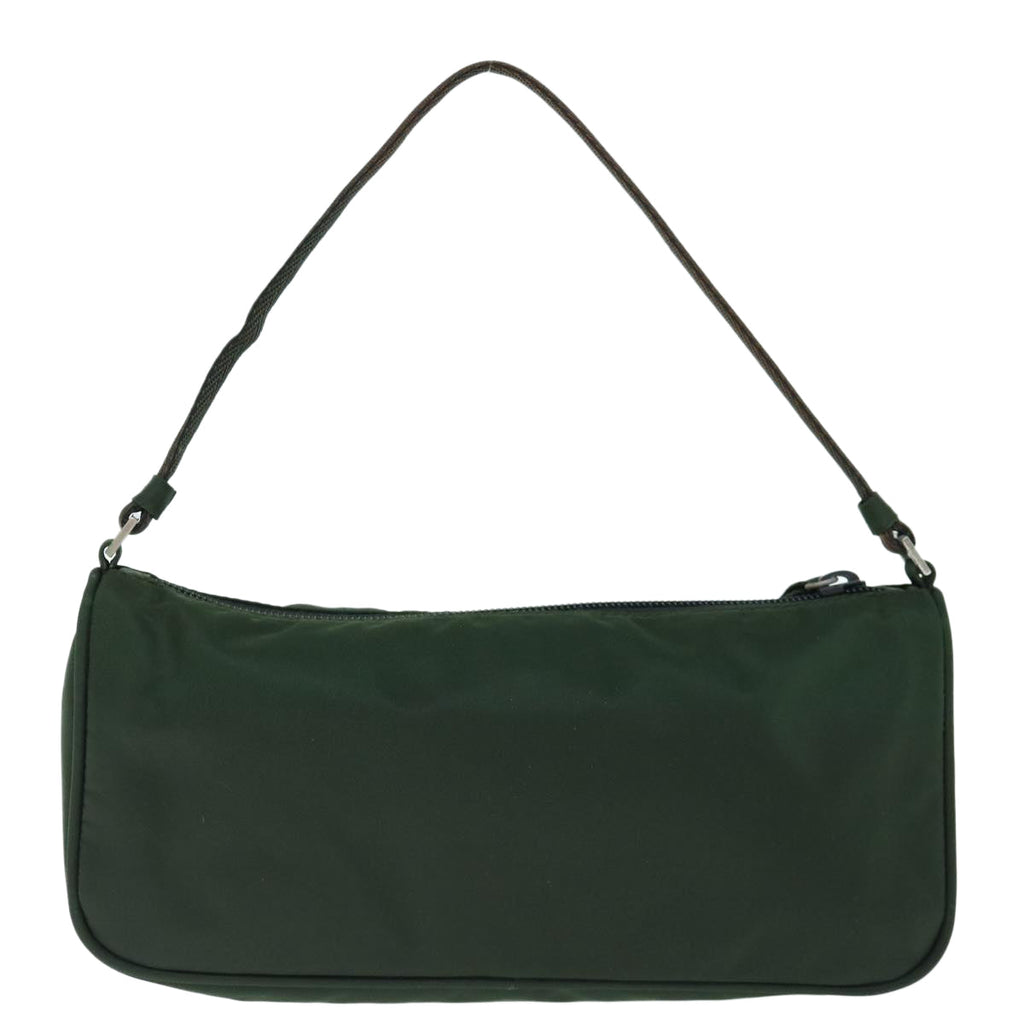 PRADA Accessory Pouch Nylon Khaki  64508