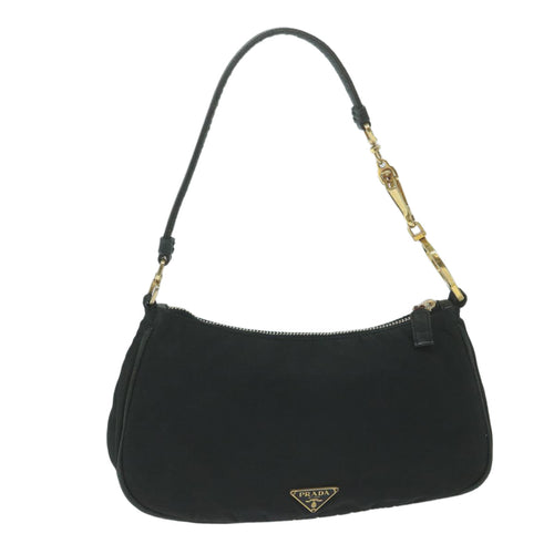 PRADA Accessory Pouch Nylon Black  64518