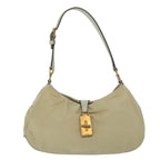 PRADA Shoulder Bag Nylon Cream  64548