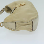 PRADA Shoulder Bag Nylon Cream  64548