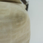 FENDI Zucca Canvas Mamma Baguette Shoulder Bag Beige64596