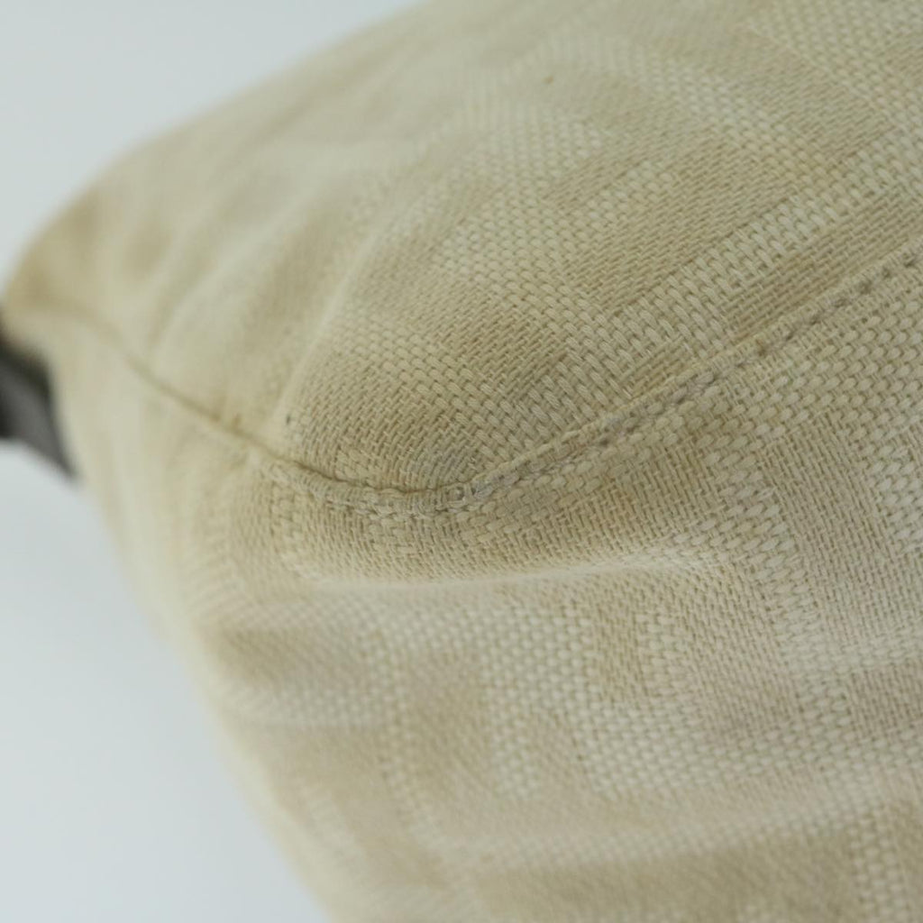 FENDI Zucca Canvas Mamma Baguette Shoulder Bag Beige64596