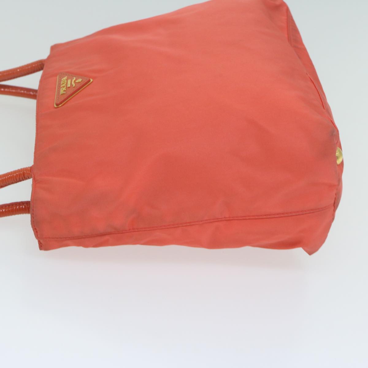 PRADA Tote Bag Nylon Orange  64598