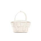 BOTTEGA VENETA MINI ARCO BAG WHITE