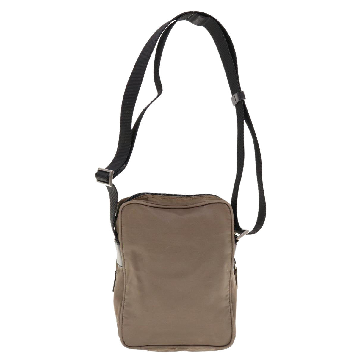 PRADA Shoulder Bag Nylon Brown  64643
