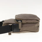 PRADA Shoulder Bag Nylon Brown  64643