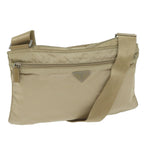 PRADA Shoulder Bag Nylon Beige  64646