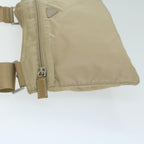 PRADA Shoulder Bag Nylon Beige  64646