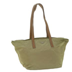 PRADA Tote Bag Nylon Beige  64649