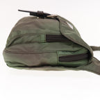 PRADA Shoulder Bag Nylon Khaki  64758