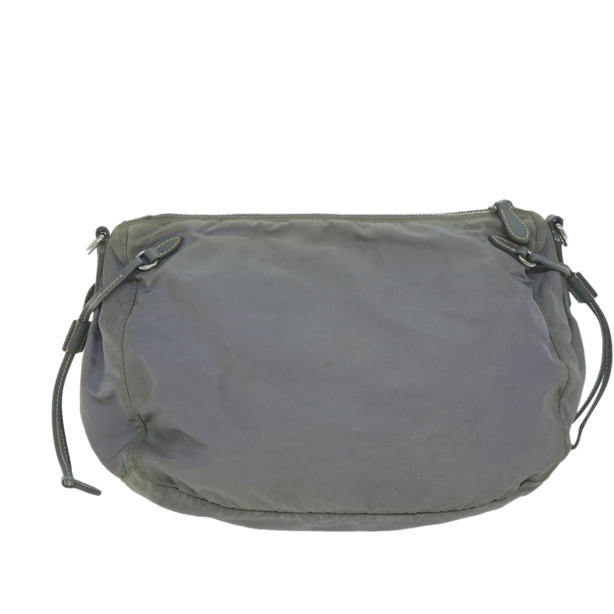 PRADA Shoulder Bag Nylon Gray  64759
