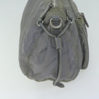 PRADA Shoulder Bag Nylon Gray  64759