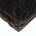 FENDI Zucchino Canvas Tote Bag Brown64761