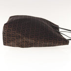 FENDI Zucchino Canvas Tote Bag Brown64761